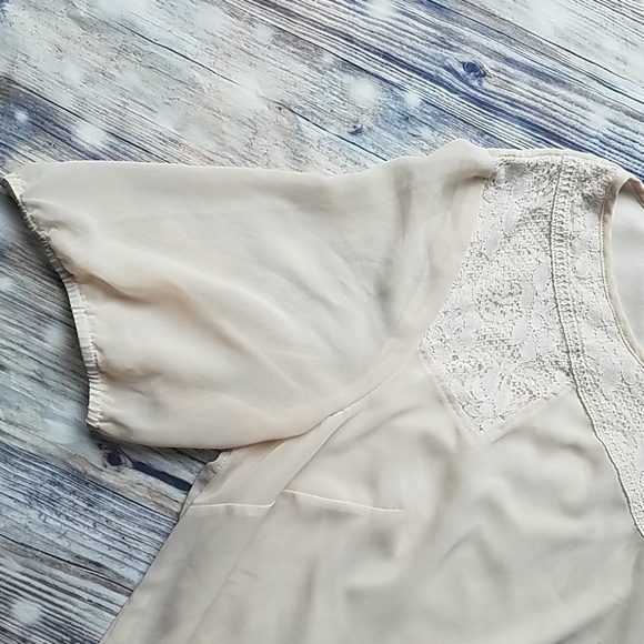 Maurice's Plus Size Cream Dress Top - Picture 4 of 8